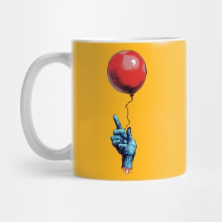 Balloon Zombie Hand Mug